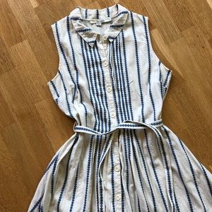 Boden Embroidered Shirtdress